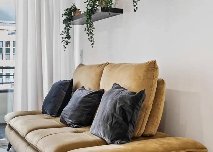 Apartment Modern 1-br With Balcony In Cessange Luxembourg